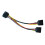 2X 6In SATA Power y Splitter Cable Adapter - M/F (Power Cable) 5