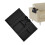 Sofa Armrest Tray  Silicone Holder for Cups  Large Capacity Storage Black 1