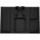 Sofa Armrest Tray  Silicone Holder for Cups  Large Capacity Storage Black 5