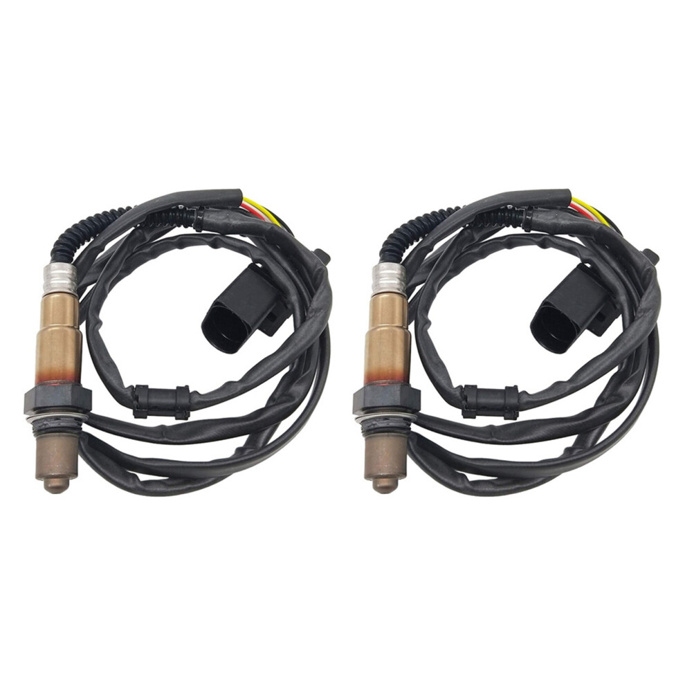 2X O2 Oxygen Sensor 5-Wire Wideband Lsu 4.2 Sensor 234-5117 0258007090 For A4 A8 Quattro Tt Touareg Passat Golf Beetle 6034171904083