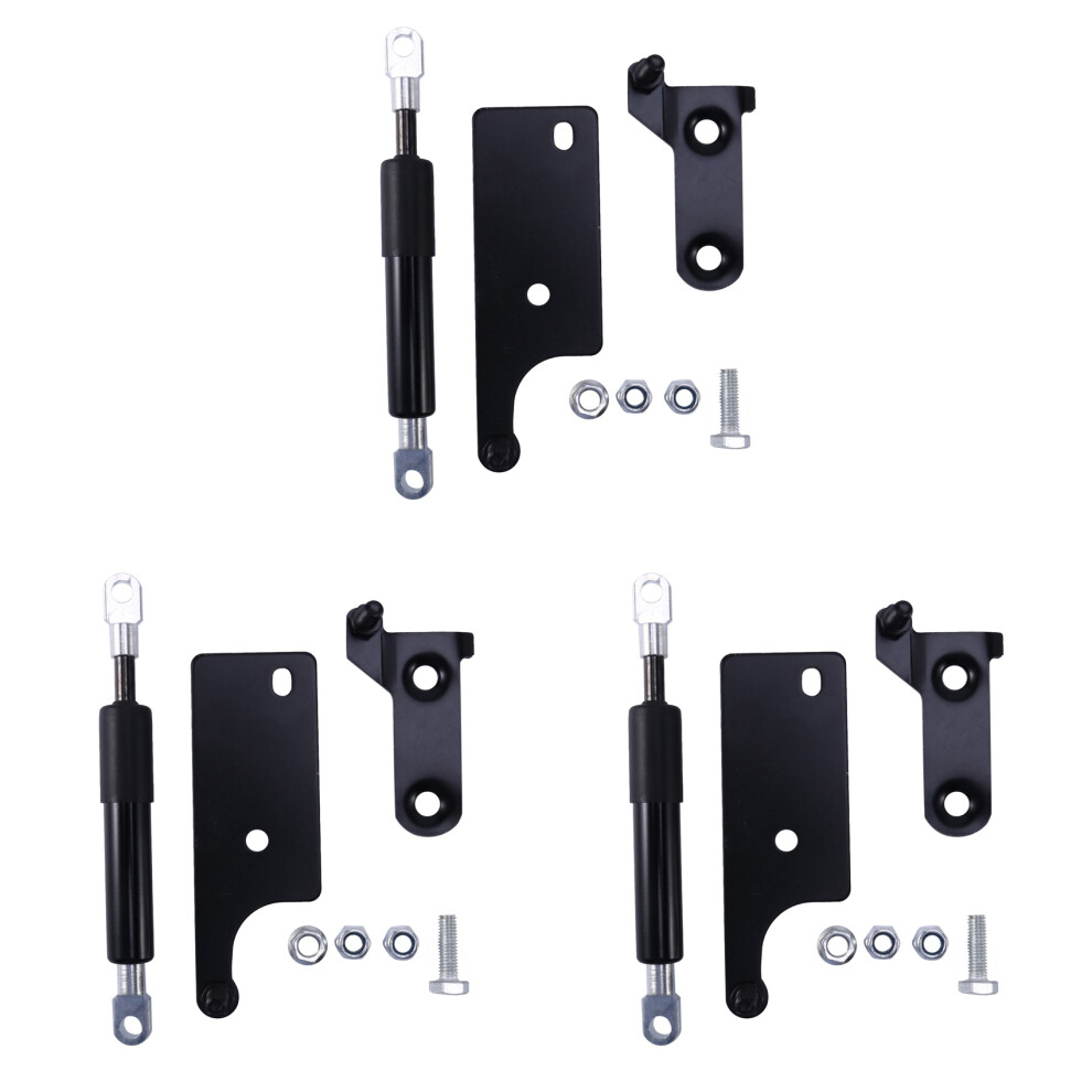 3X For Toyota Hilux Gun125 Revo 2015 2016 2017 Pickup Accessories Stainless Rear Tailgate Slow Down Gas 4712320704006