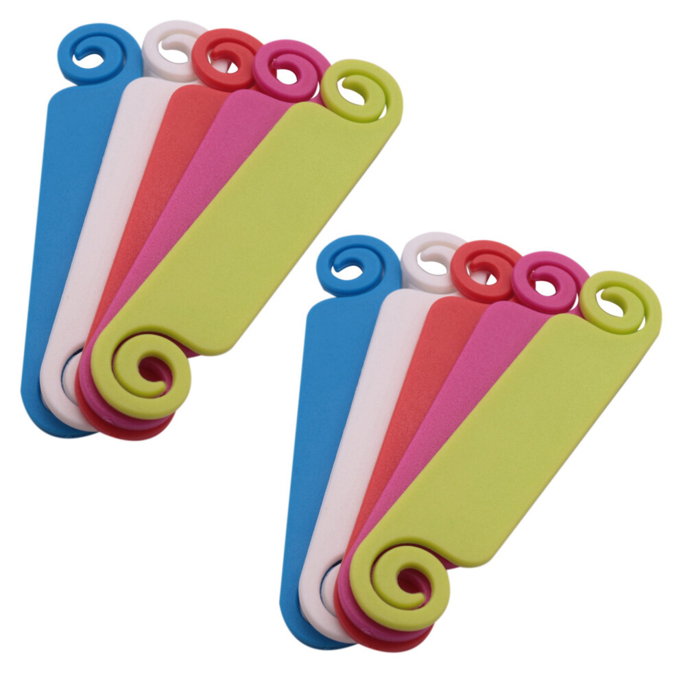 100Pcs Cable Tags Cable Management Tags Multicolor Cable Labels Cord Identification Tags For Usb Computer Phone Charger 4712463254604