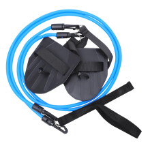 Swimming equipment pulloff weights swim belt aqua jogging swim leash fins