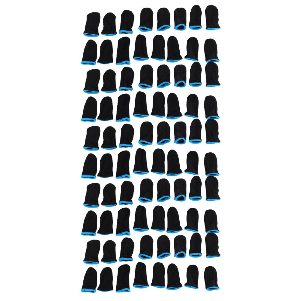 18-Pin Carbon Fiber Finger Sleeves For Pubg Mobile Games Press Screen Finger Sleeves(80 Pcs) 4713231015632