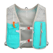 Hydration Backpack 5L Hiking Backpack, Adjustable Straps, Reflective Strip Green