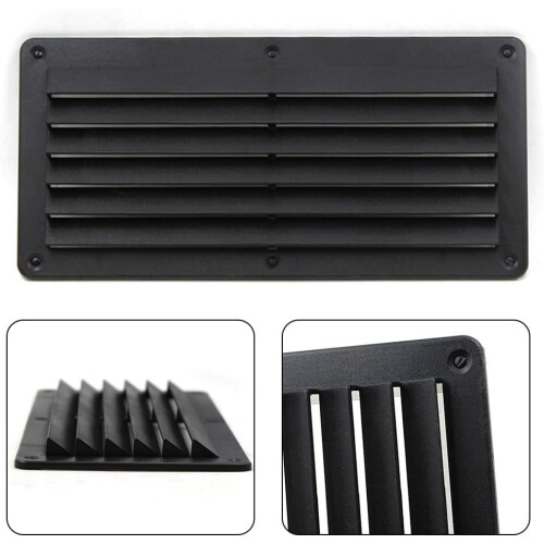 Boat Vent for Marine Environmental Use Louver Design for Enhanced Ventilation 1