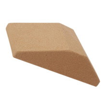 Cork Yoga Wedge Block, NonSlip Calf Stretcher and Stretching Board, Effective Calf Stretcher for Fitness, Natural Color