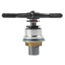 Glass plunger, socket, diameter 11.4 cm, cup spout for hot/cold faucet, sealing rubber for beer mug/coffee cup