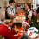 3 Stück Überraschungskartenhalter mit weihnachtlichem 3