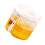 Cold Drink Dispenser Plastic Leak Proof with Tap-Round White 1