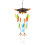 Outdoor-Windspiel in Eulenform für Balkon, Hinterhof, 1