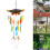 Outdoor-Windspiel in Eulenform für Balkon, Hinterhof, 2