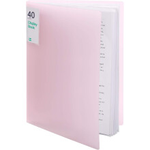 Elegante organizador de documentos para exibição de obras de arte, pasta translúcida resistente à umidade com design moderno fosco, feita em