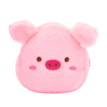 Wunderschöne Dekorationen, modisches und einzigartiges Design, Kawaii-Anime-Stil mit leichtgängigem Reißverschluss, niedliche Schweinchenform,