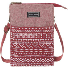 Kleine, aber geräumige Umhängetasche für Damen, leicht und ideal zum Tragen von Handys, vielseitiges Accessoire, Schultertasche mit nationalem