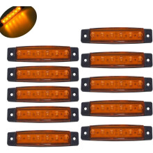 Markeringslicht met vochtbestendige elektronica, amberkleurige LED voor hoge zichtbaarheid, slank ontwerp dat op elk voertuig past, energiezuinig met