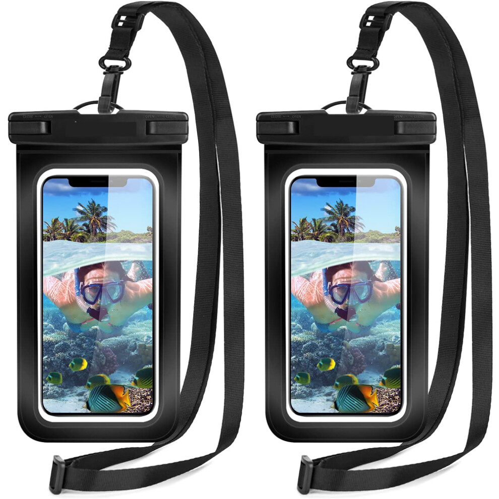 Ipx8 Certified Waterproof Phone Case, Ultra-Clear Windows With Sensitive Touch Screens For Easy Underwater Photography | High Performance | Reliable 9139052062085