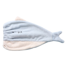 Cute Cartoon Absorbent Hair Drying Towel, Water-Absorbent Microfiber Bath Towel Hat Quick Drying for Girls Boys, Elastic Cord Adjustable Dry Cap with
