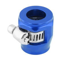 Fascetta stringitubo regolabile 4Fluid Systems, fascetta di finitura per tubo flessibile AN12 da 24 mm in lega di alluminio con proprietà di tenuta