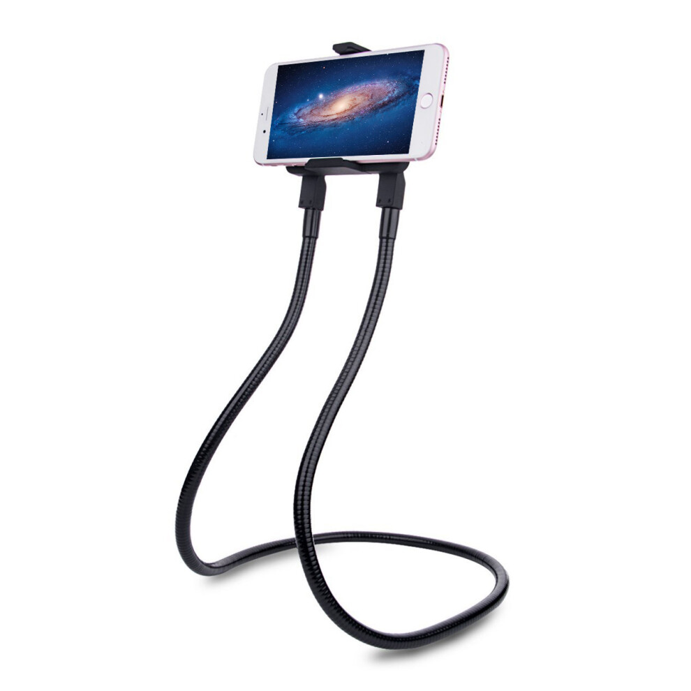 360-Degree Rotating Clip-On Holder, Lazy Bracket 4 Mobile Devices, Heavy Duty Sturdy Construction, Suitable 4 Back Seat, Desk, Cooking, Facetime 9139052061378
