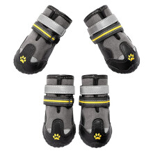 4 stuks ademende pootbeschermers hondenschoenen antislip-3