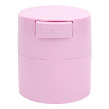 Durable PS Material Eyelash Glue Organizer, Anti-Leak Design With Pressing Bottle Mouth For Air Discharge, Ideal For Salon Quality Lash Extension Stor