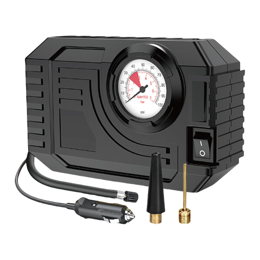 Car Tire Inflator, 90Psi Portable Air Compressor, Electric Vehicle Pump, Fast Inflation, Auto Shutoff, Digital Display, Led Light 9412369690203
