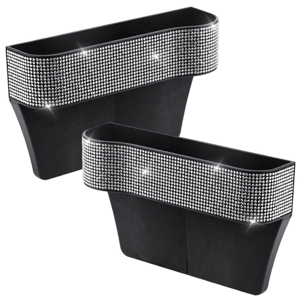 Car Seat Gap Filler, 2Pcs Car Seat Gap Filler Organizer, Bling Bling Organizer With Cup For Cars 9412369690630