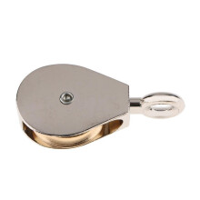 Single Pulley Block 36/52/75mm Zinc Alloy Fixed Pulley 36mm 100Kg