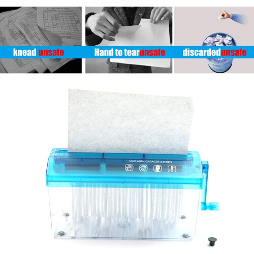 Portable Mini Paper Shredder for Office Desktop Accessories 1