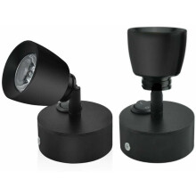 Luminária de parede para veículos recreativos com porta USB, construção de alta qualidade, instalação de montagem em superfície, dimerizável,