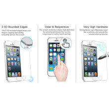 Protector de ecran transparent, filtru anti-lumină albastră pentru un confort sporit al ochilor, calitate premium compatibilă cu iPhone 5/5s/5c,