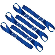 Correas de amarre para motocicletas con bucles suaves para una instalación rápida, bucles suaves de alta resistencia con máxima fuerza de rotura,