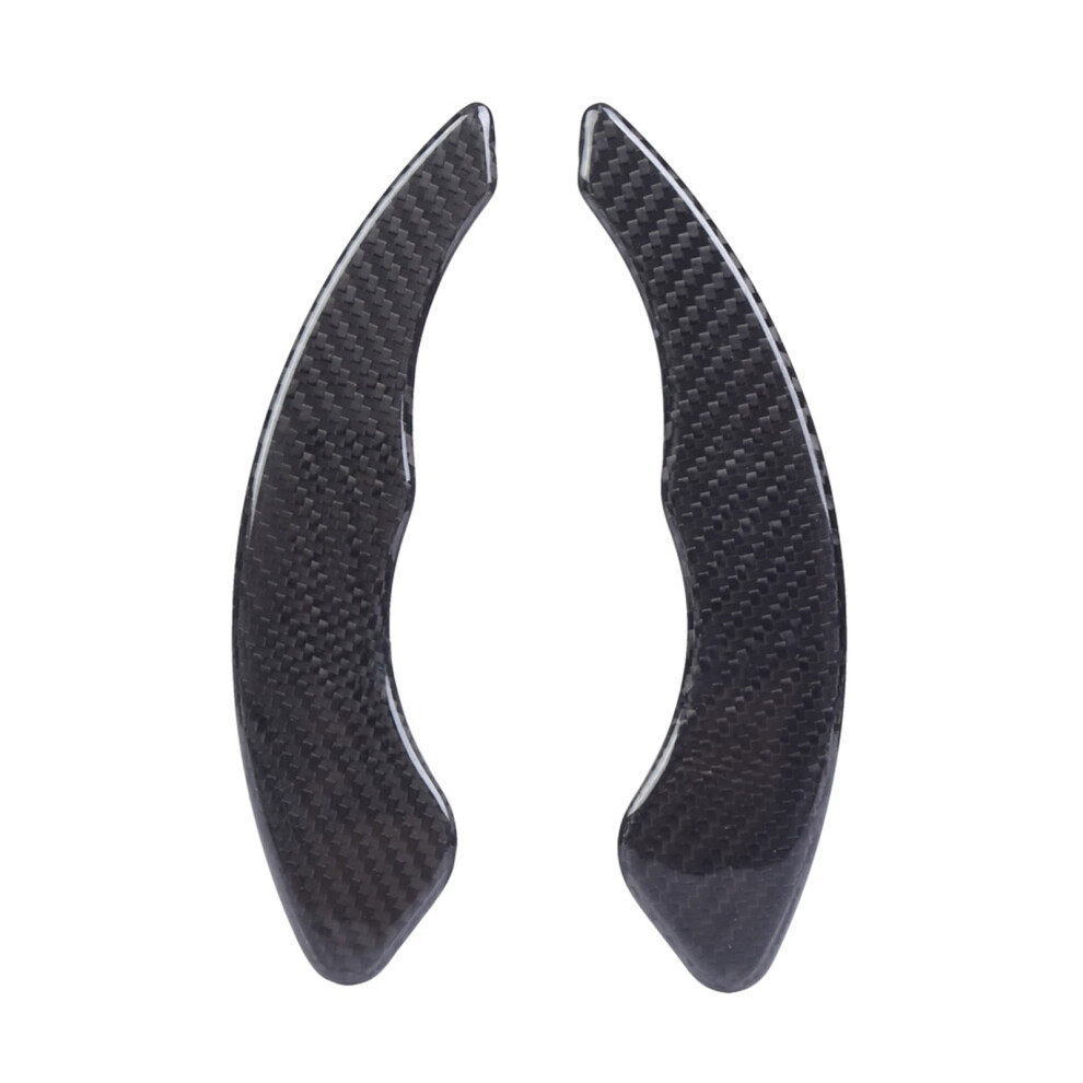 Steering Wheel Paddle Shifter Upgrade Kit, Paddle Shifter Lightweight Carbon Fiber Shift Paddles W/ Ergonomic Design, Non-Slip Driving Accessories 4 9139052010529