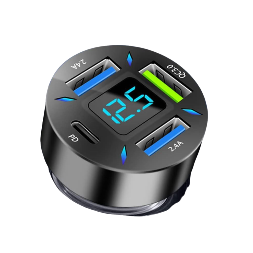 Experience Seamless Power Delivery With Fast Car Charger, Advanced Safety Features Ensure Secure Charging, Versatile Compatibility Adapts To Various 9190834925660