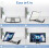 Foldable Design Smartphone Screen Amplifier, Universal Compatibility Eye Protection 3D Acrylic Lens Adjustable Angle Anti Blue Light 4