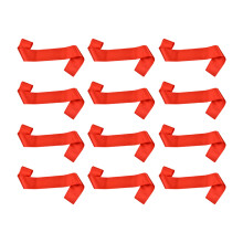 Satijnen bandjes voor handgemaakte decoratie 12 kleuren-Rood