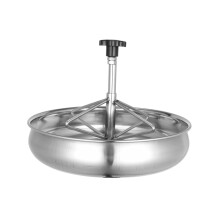 Pig trough, dog food, cat food, dog fountain, outdoor dog bowl, chicken feed, bird feeder, slow feeder dog bowls, pet chicken, stainless steel silver