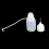 10pcs 5ml Needle Tip Empty Plastic Squeezable Dropper Bottles Liquid Storage (Clear) 3
