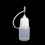10pcs 5ml Needle Tip Empty Plastic Squeezable Dropper Bottles Liquid Storage (Clear) 5