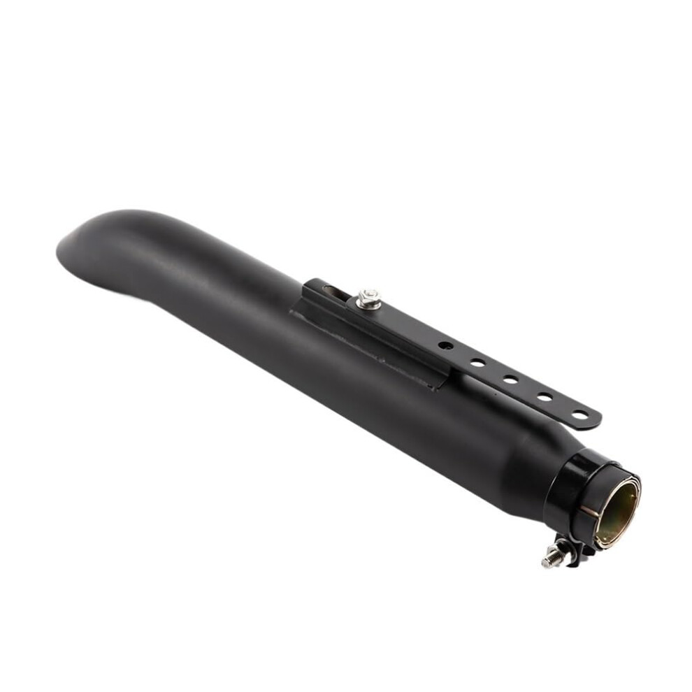 Motorcycle Muffler For Bobbers Crf230f Crf150f Universal Motorcycle Exhaust Pipe Muffler Tail Tube Silencer Black 9189345773082