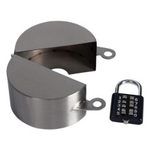 Faucet Lock,Faucet Cover Water Valve Lock Safe Hose Lock Stainless Steel Water Valve Lock for Restaurants, Rental Properties, Parks, Homes