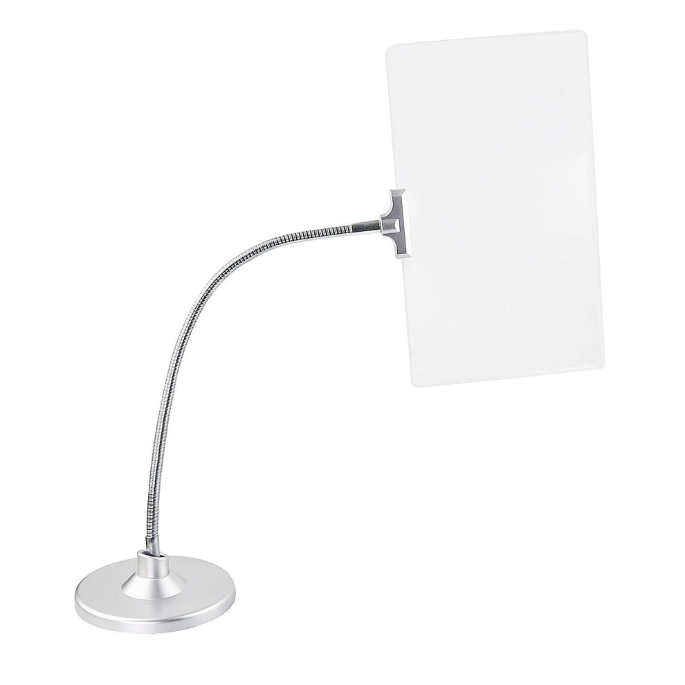 Flexible Neck Stand Magnifying Glass Practical Magnification Versatile Hands Magnifier for Reading and Crafts