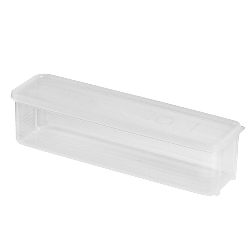 Pasta Storage Container with Lid, Stackable, Rectangular, Transparent