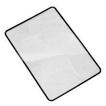 3x Paper Size Magnification for Glass PVC Plastic Flat Full Page Reading Aid for Elderly People with Vision Assistance Objective Lens.