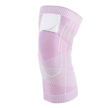Knee Brace Sports Kneepad Pressurised Elastic Support Fitness Basketball Volleyball (Pink Purple, XXLarge)