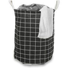 Cesto de roupa dobrável e impermeável, eficiente e prático para todas as suas necessidades de armazenamento. Design dobrável, compacto e