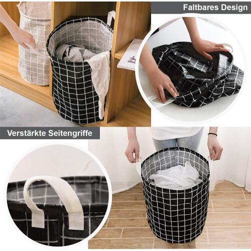 Efficient Laundry Companion, Waterproof Foldable Laundry Hamper For All Your Storage Needs, Collapsible Design, Space-Saving And Portable 2