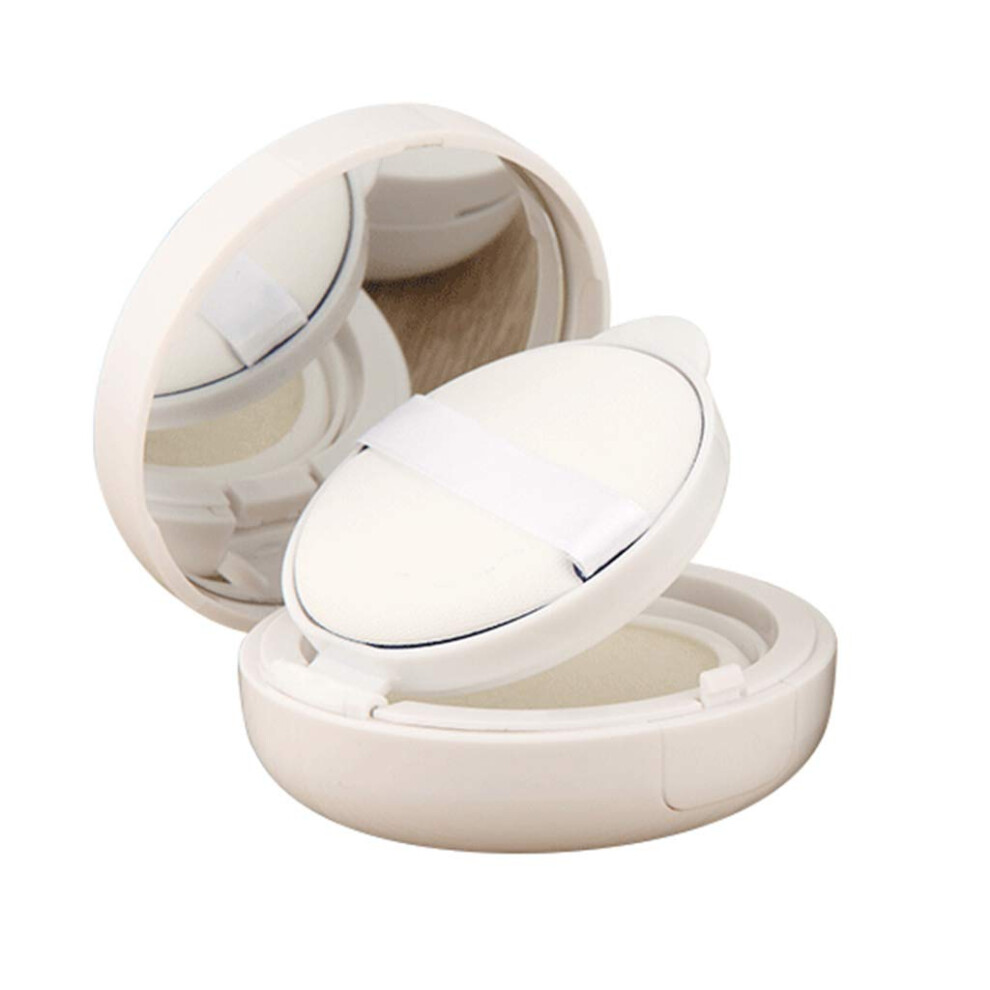 Compact Loose Powder Empty Makeup Box with Tassel
