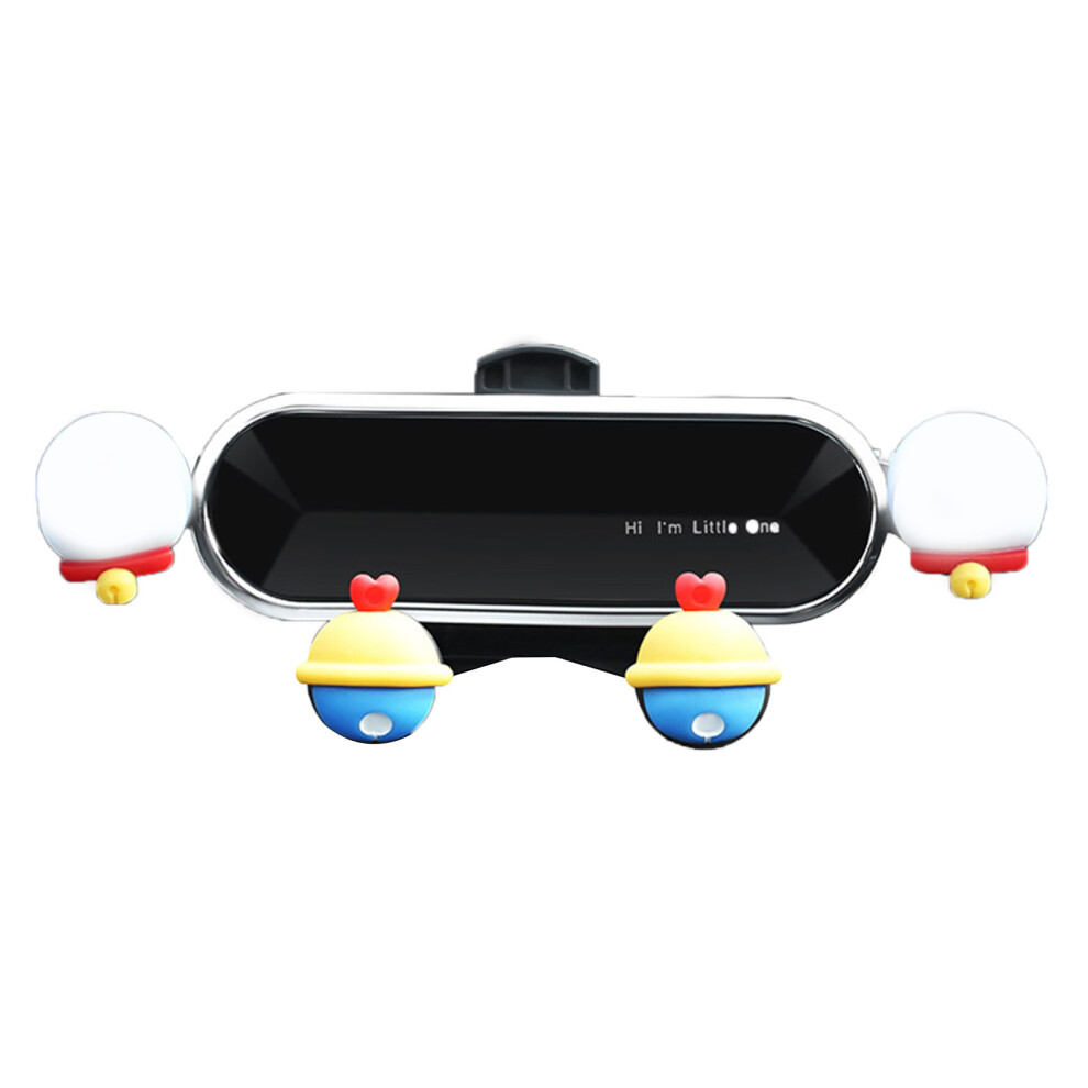 Gravity Mechanical Mobile Phone Holder Universal Car Air Vent Mount W/ Adjustable Rotation & Retractable Structure, Invisible Gravity Hands-Free 9139052014367